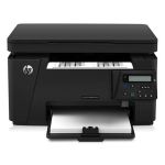 HP LaserJet Pro M125nw A4 Mono Laser Multifunction Printer front view 3