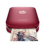 HP Sprocket ZINK Zero Ink Photo Printer (Red) 