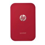 HP Sprocket ZINK Zero Ink Photo Printer (Red) 