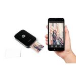 HP Sprocket ZINK Zero Ink Photo Printer (Black)