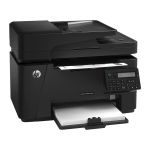 HP LaserJet Pro MFP M127fn A4 Mono Laser MFP with Fax Left View