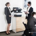 Kyocera ECOSYS M3540dn A4 Mono Laser MFP in office