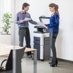 Kyocera ECOSYS M3540idn A4 Mono Laser MFP in office