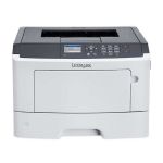 Lexmark MS417dn A4 Mono Laser Printer front  view