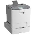 Lexmark C748de A4 Colour Laser Printer left view and tray