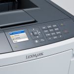 Lexmark MS415dn Pro A4 Mono Laser Printer closeup