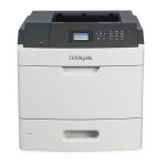 Lexmark MS811dn A4 Mono Laser Printer close up