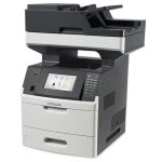 Lexmark MX611de A4 Mono Laser MFP left view