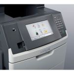 Lexmark MX611de A4 Mono Laser MFP close up