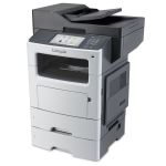 Lexmark MX611de A4 Mono Laser MFP left view 2 trays