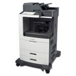 Lexmark MX810dxfe A4 Mono Laser MFP with Fax on stand