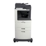 Lexmark MX810dfe A4 Mono Laser MFP front view
