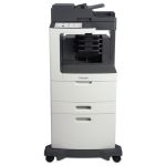 Lexmark MX810dxme A4 Mono Laser MFP with Fax on stand