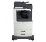 Lexmark MX810dme A4 Mono Laser MFP with Fax front view