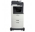 Lexmark MX810dxfe A4 Mono Laser MFP with Fax front view