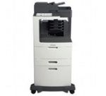 Lexmark MX810dxme A4 Mono Laser MFP with Fax on stand