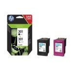 HP 301 Black & Tri-Colour Ink Cartridge