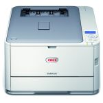 Oki C301dn A4 Colour LED Printer front view