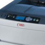 Oki C610dn A4 Colour Printer close up