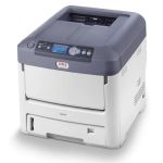 Oki C711n A4 Colour Printer  left view