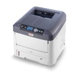 Oki C711n A4 Colour Printer  left view
