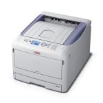 Oki C831n A3 Colour LED Printer left view