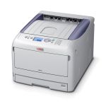 Oki C841dn A3 Colour LED Printer left view