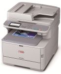 OKI MC332dn A4 Colour LED Multifunction Printer Left View