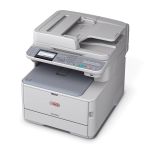 Oki MC362dn A4 Colour LED MFP left view