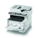 Oki MC363dn A4 Colour LED Multifunction Printer with stand