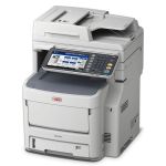 Oki MC760dnfax A4 Colour LED MFP with Fax left view