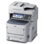 Oki MC760dnfax A4 Colour LED MFP with Fax left view