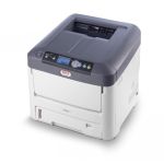 OKI C712dn A4 Colour LED Printer left view