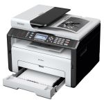 Ricoh SP 213SFNW A4 Mono Laser Multifunction Printer open tray