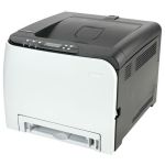 Ricoh SP C252dn A4 Colour Laser Printer left view