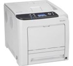 Ricoh SP C340DN A4 Colour Laser Printer left view