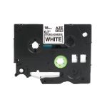 Compatible Brother TZES241 18mm Strong Adhesive Black On White
