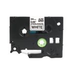 Compatible Brother TZES251 24mm Strong Adhesive Black On White