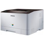 Samsung C1810W A4 Colour Laser Printer left view 3