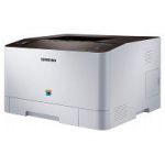 Samsung C1810W A4 Colour Laser Printer left view 1