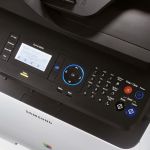 Samsung CLX-4195FN A4 Colour Laser close up