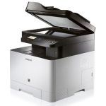 Samsung CLX-4195FN A4 Colour Laser left view