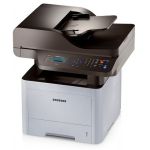 Samsung M3870FW A4 Mono Laser MFP left view 2