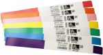 Zebra 10012717-1K Z-Band Splash Red Wristbands 25x254mm