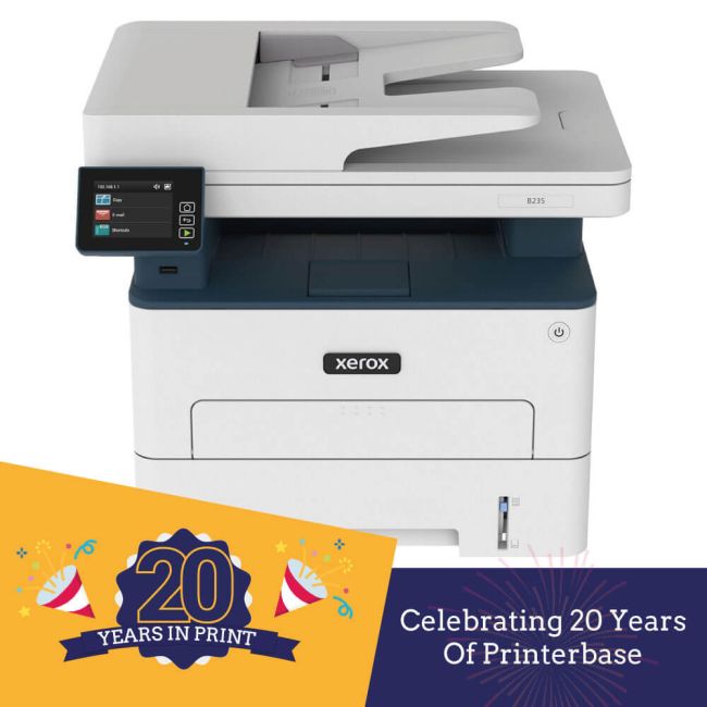 Xerox B235 A4 Mono Multifunction Laser Printer B235V_DNIUK Printer Base