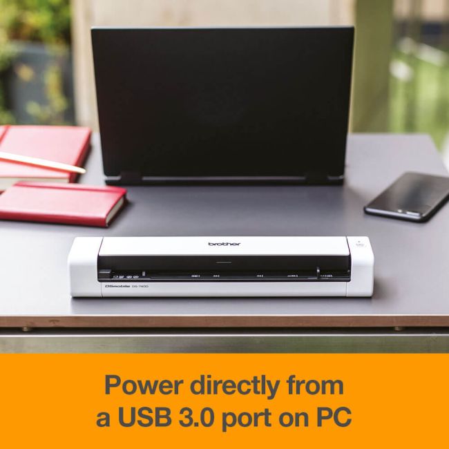 Brother DS740D A4 Mobile Scanner DS740DTJ1 Printer Base