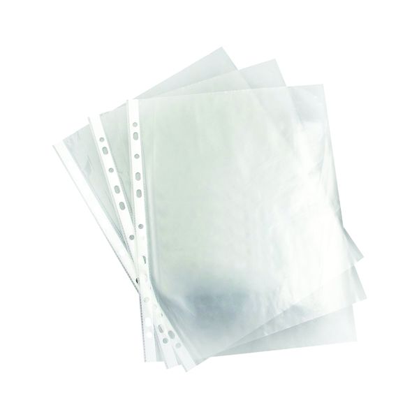 A4 Clear 35 Micron Punched Pocket 100 Pack 270486 WX24001