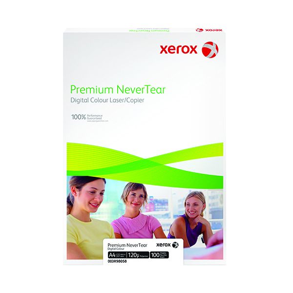 Xerox Copier A4 Premium Nevertear 95 Micron White 100 Pack 003R98056