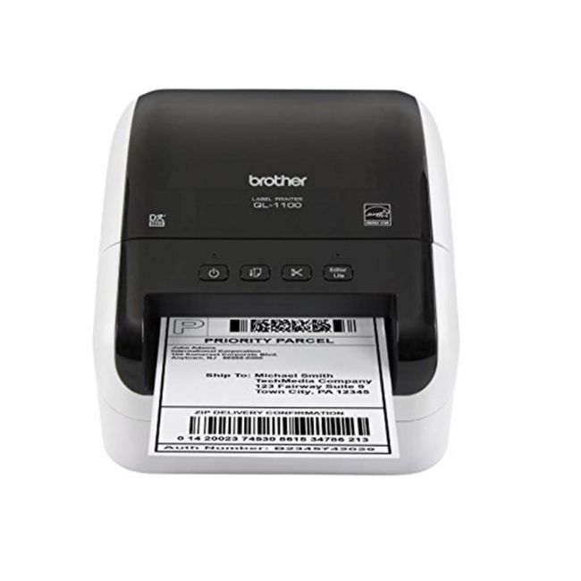 Brother QL-1100 Wide Format Thermal Label Printer QL1100ZU1 | Printer Base