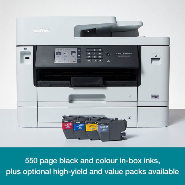 Brother MFCJ5740DW A3 Colour Multifunction Inkjet Printer